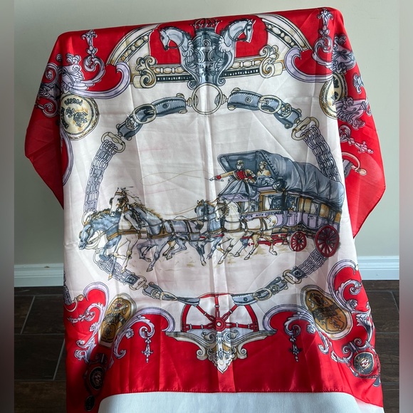 Vintage Bundle of 3 Silk Scarf - Picture 3 of 11